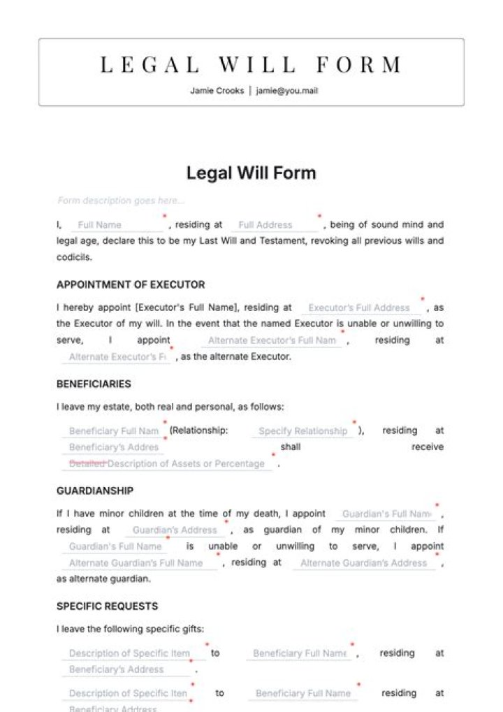 Are wills done online legal