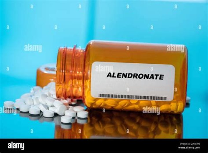 Can alendronate be taken with other meds