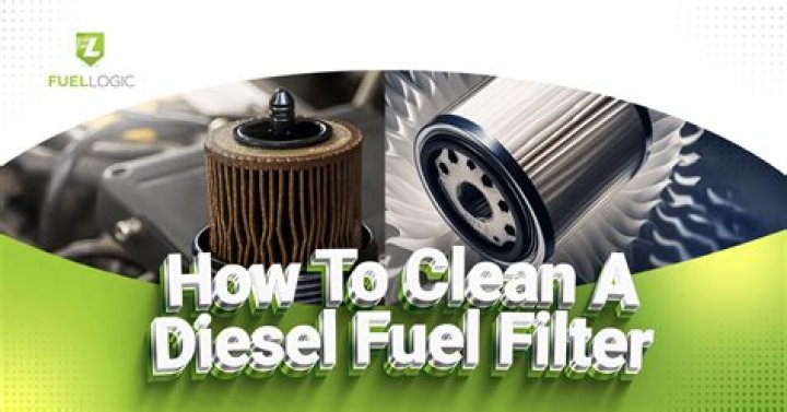 Can you clean a diesel fuel filter
