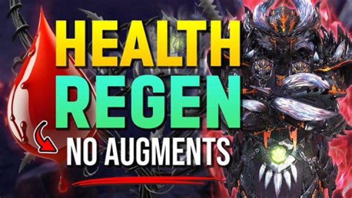 Can You Get Health Regen Without Augments