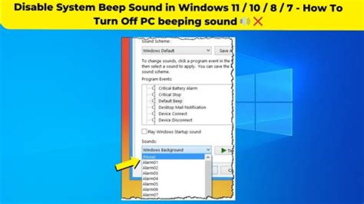 Do System Recovery Repair My Windows Beep Sound When Starting