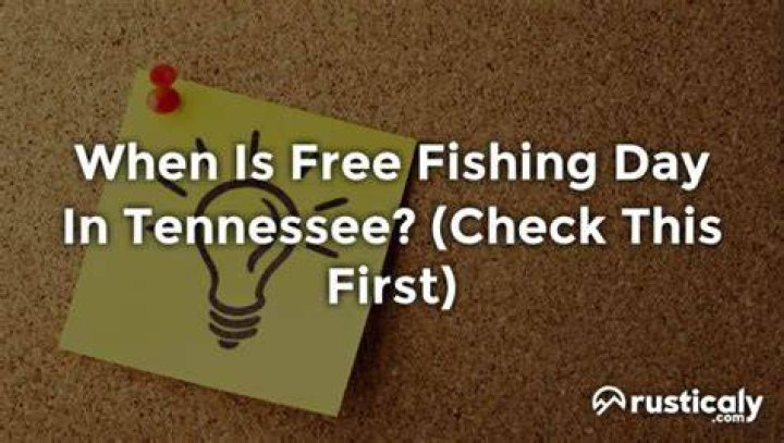 Do Veterans Get Free Fishing License In Tennessee