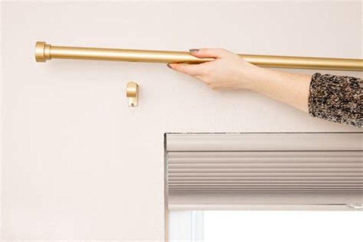 Do you need a drill to put up a curtain pole