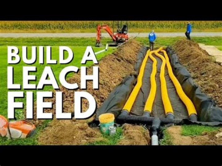 How big should a leach field be
