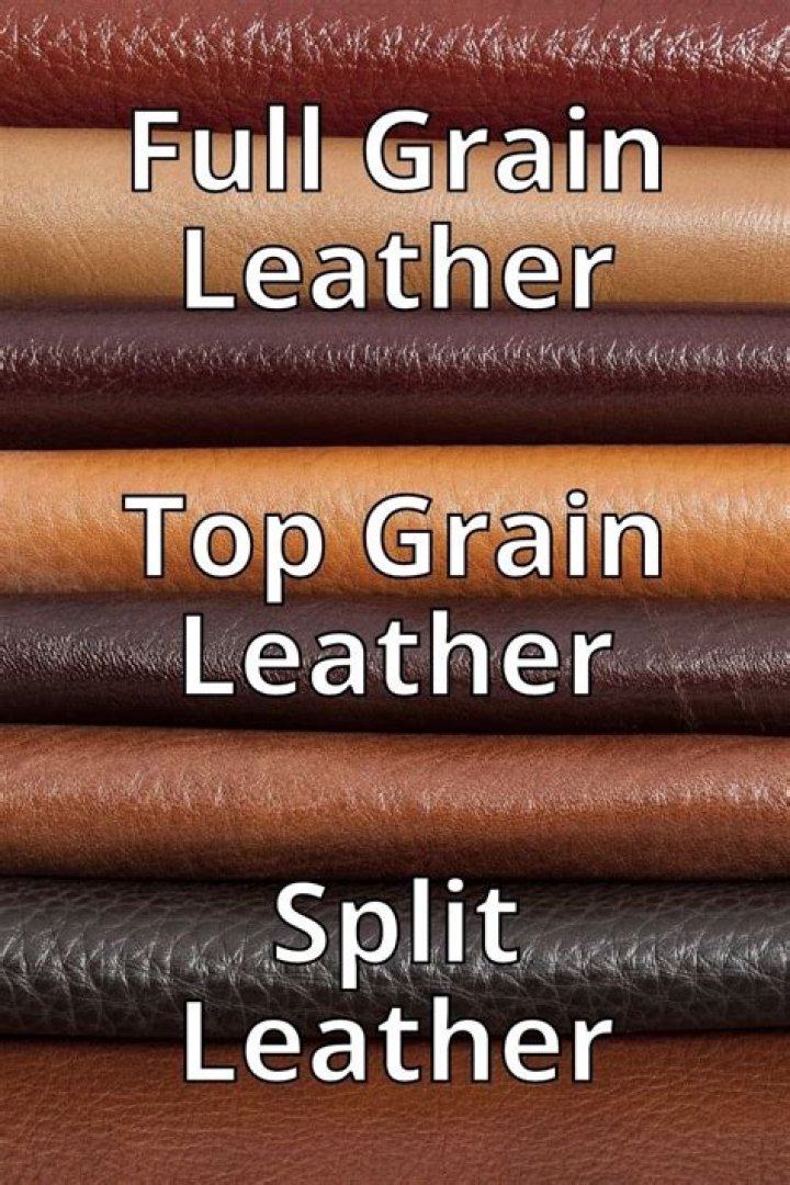 How can you tell the difference between leather and vinyl