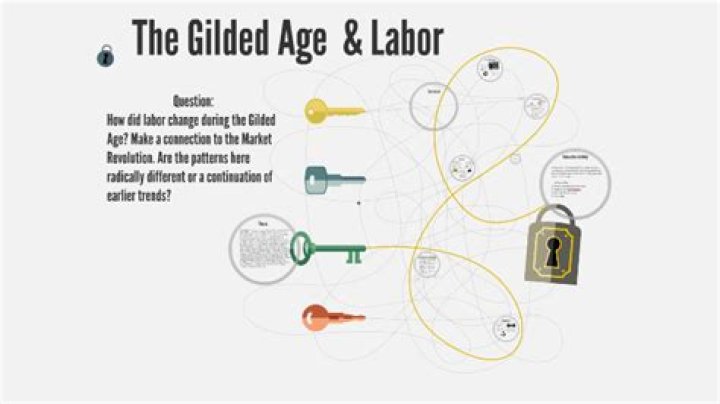 How did Labor change during the Gilded Age