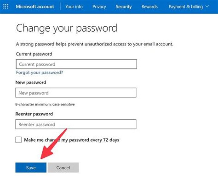 How do I change my password on my ADT alarm