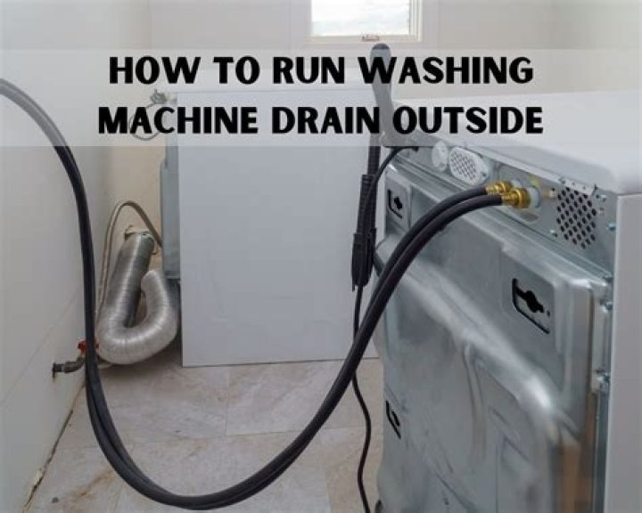 How do I drain my top loading washing machine