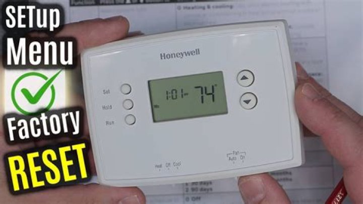 How do I reset my heating system