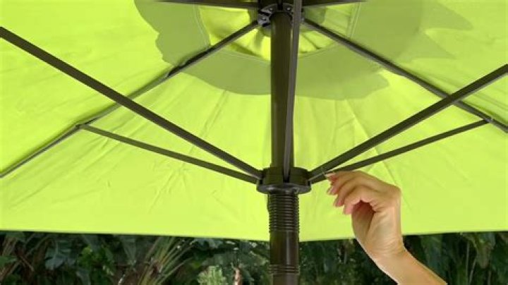 How do I restring my patio umbrella