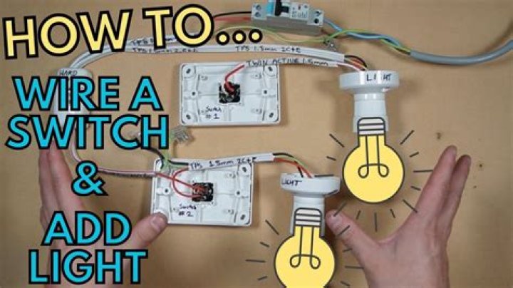 How do I wire a receptacle light