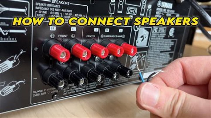 How do you connect a speaker to a transformer