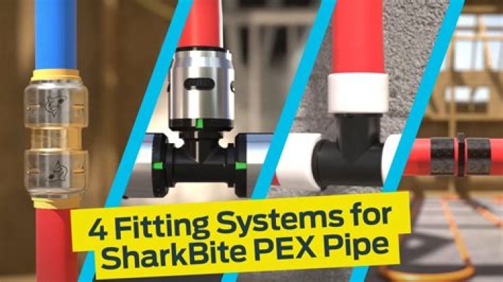 How do you connect sharkbite to PEX