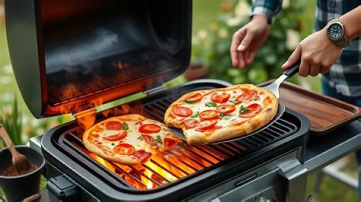 How do you cook pizza on a Weber charcoal grill