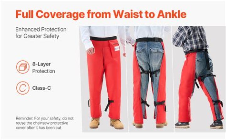 How do you size a chainsaw chaps