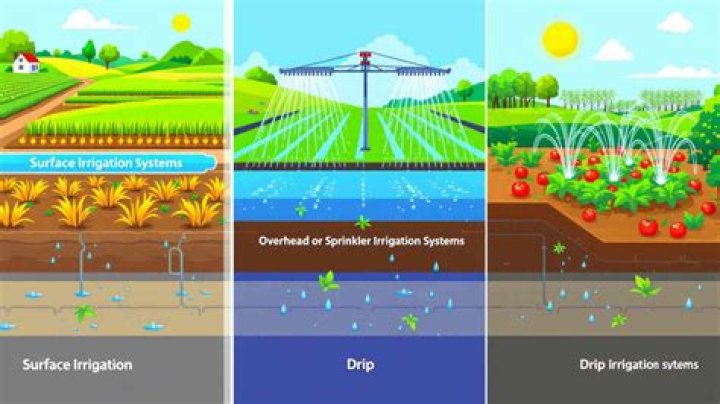 How does gravity irrigation work