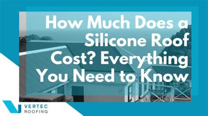 How much does a silicone roof cost