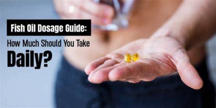 How Much Fish Oil Should I Take Daily For Psoriasis