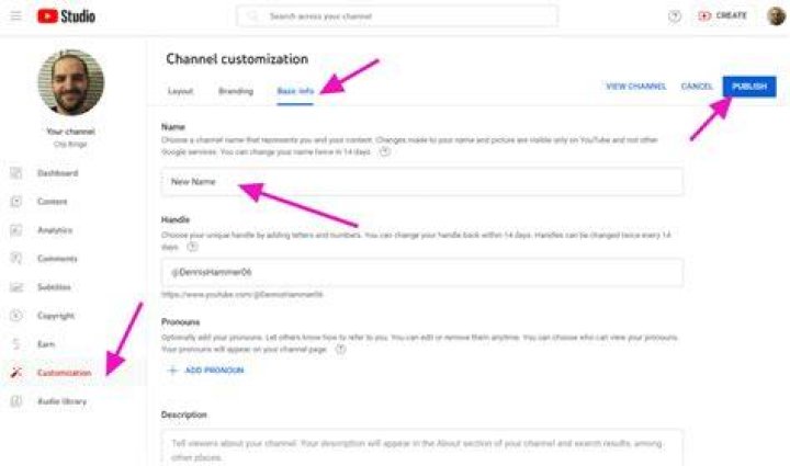 How To Change Your Youtube Name 2017