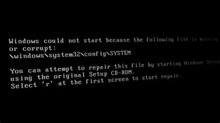 How To Repair Windows System32 Config System Corrupt Without Cd