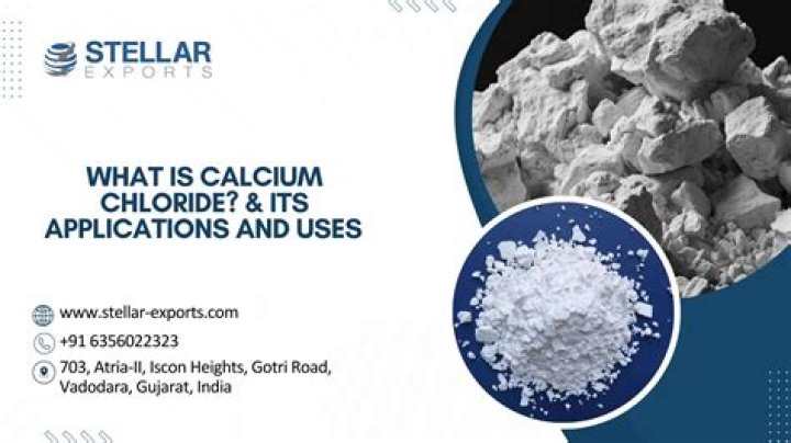 Is calcium chloride A element compound or mixture