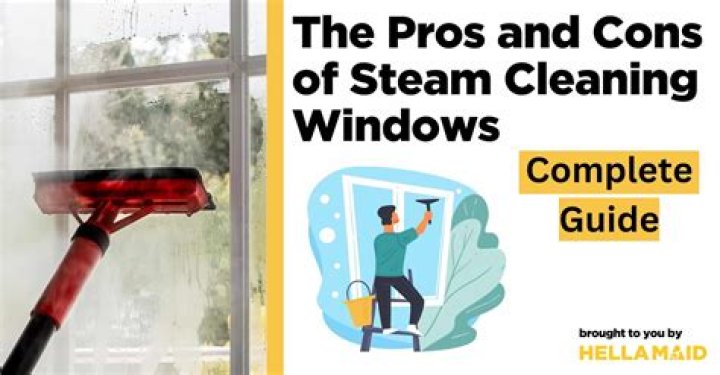 Is it safe to steam clean windows