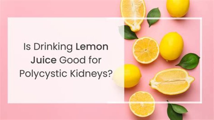 Is Lemon Juice Good for kidneys