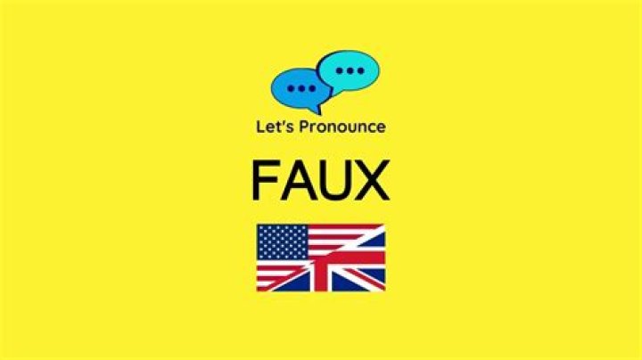 Question: How Do U Pronounce Faux