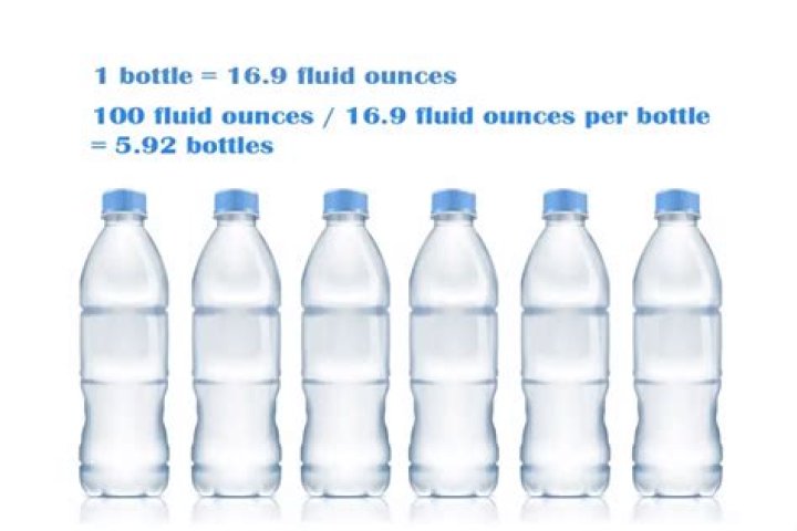 Question: How Many Water Bottles Is 50 Oz Of Water