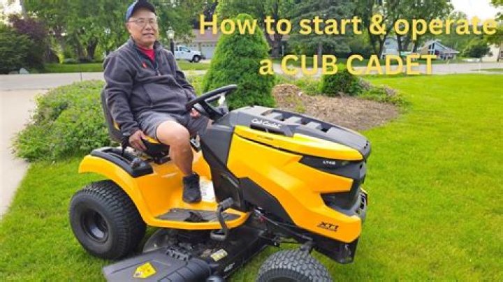 Question: How To Operate Cub Cadet Riding Mower