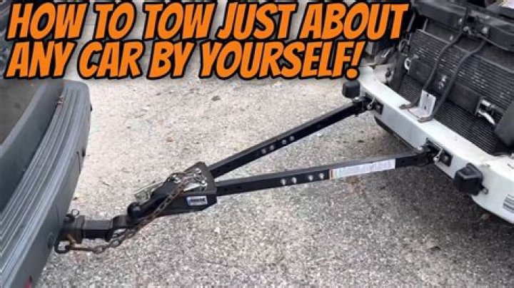 Question: How To Tow A Car Without A Trailer