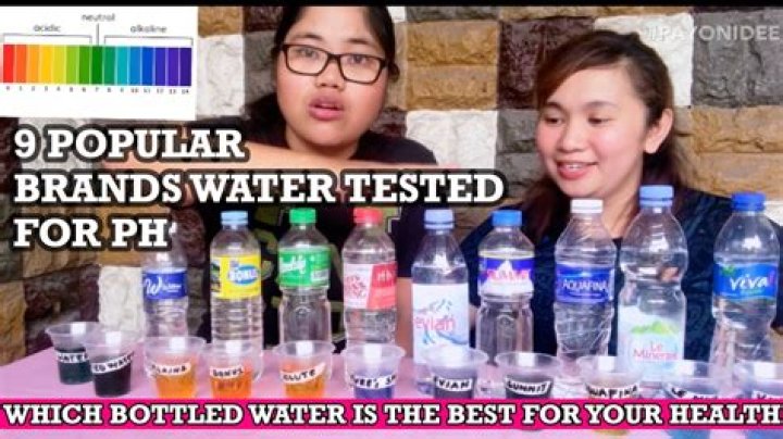 Question: What Bottled Water Has The Highest Ph