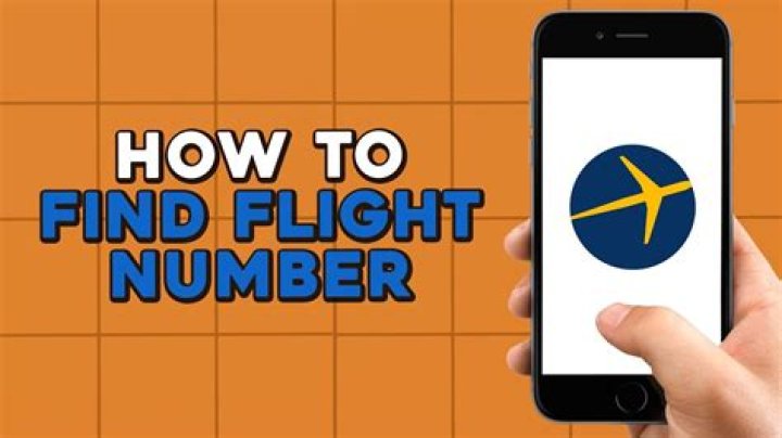 Question: Where To Find The Flight Number