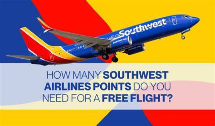 Quick Answer: How Many Southwest Points For A Free Flight