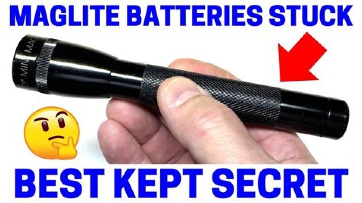 Quick Answer: How To Remove Batteries From Mini Maglite