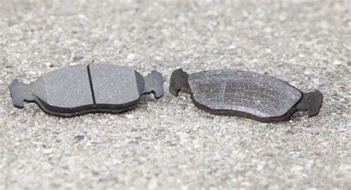 What are motorcycle brake pads made of