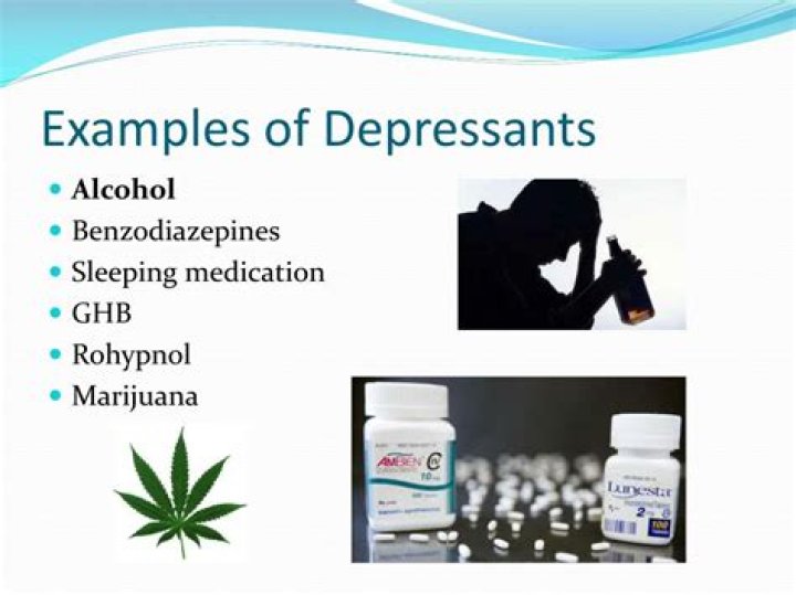 What are some examples of depressant drugs