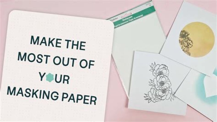What do you use masking paper for