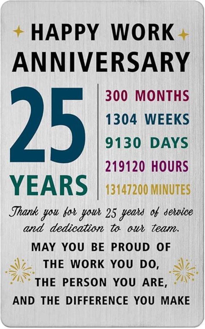 What do you write in a 25th anniversary card to your husband