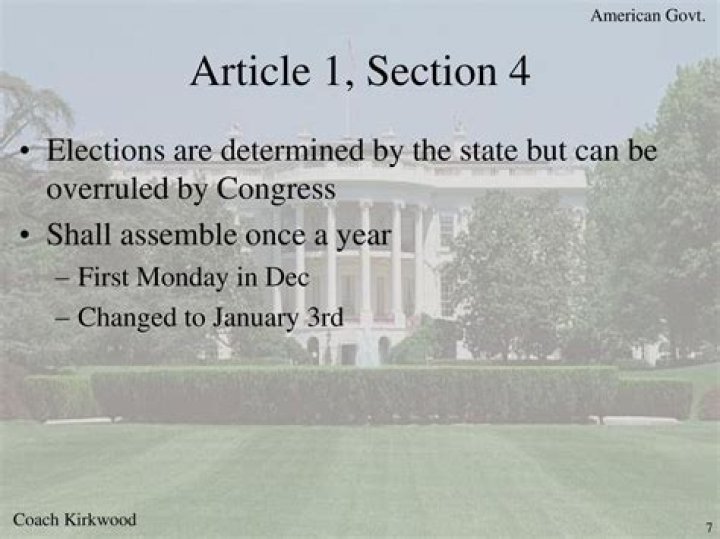What does Article 1 Section 3 of the Constitution mean