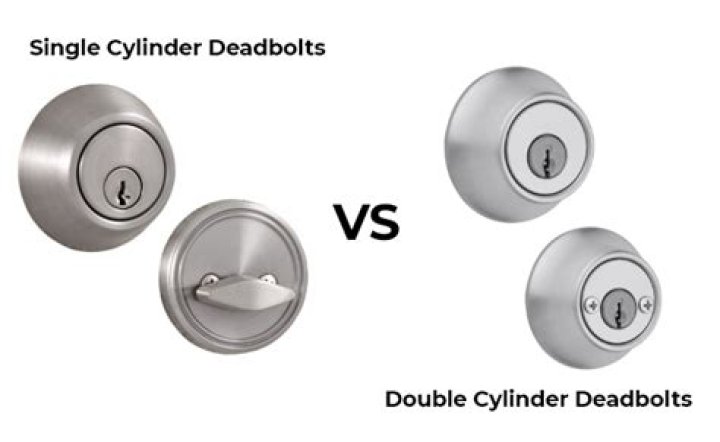What does double cylinder deadbolt mean