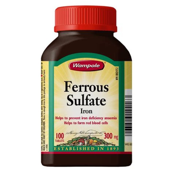 What drug class is ferrous sulfate