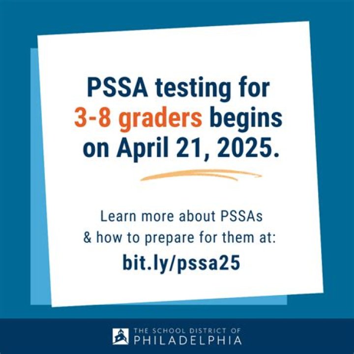 What grades are PSSA tests given