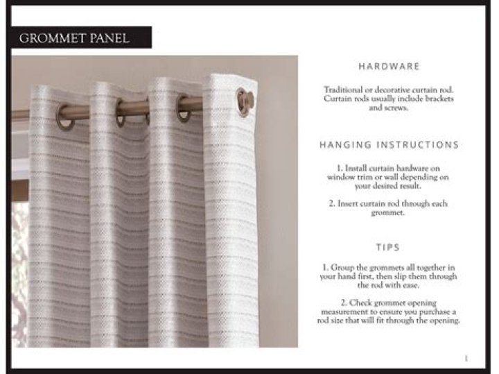 What is a grommet panel