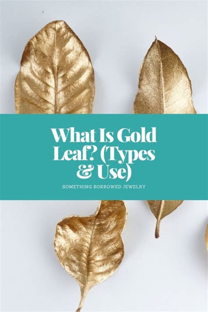 What is gold leaf sizing