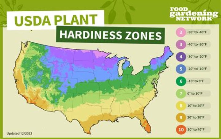 What is hardiness zone 5a
