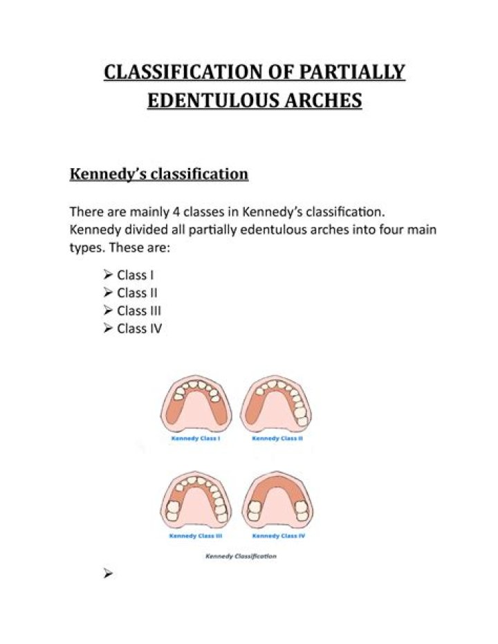 What is Kennedy classification