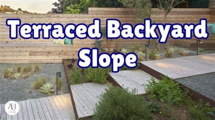 What is terraced slope