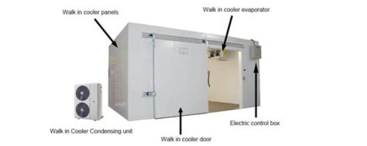 What is the difference between a walk in cooler and a walk in freezer