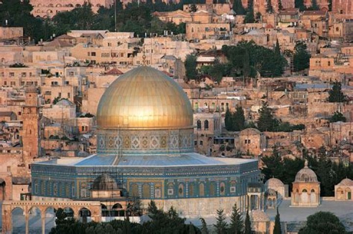 What is the Dome of the Rock made of